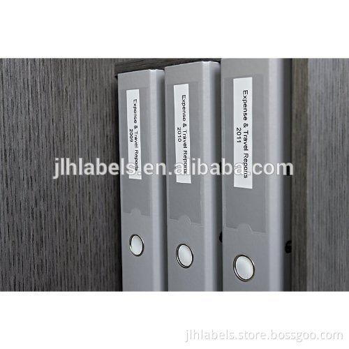 Dymo Compatible 30347 Book Spines Labels - 1" x 1-1/2" (6 Rolls - 750 Labels Per Roll)